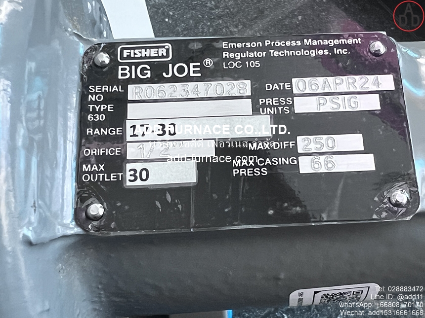 Fisher Big Joe Type 630(12)